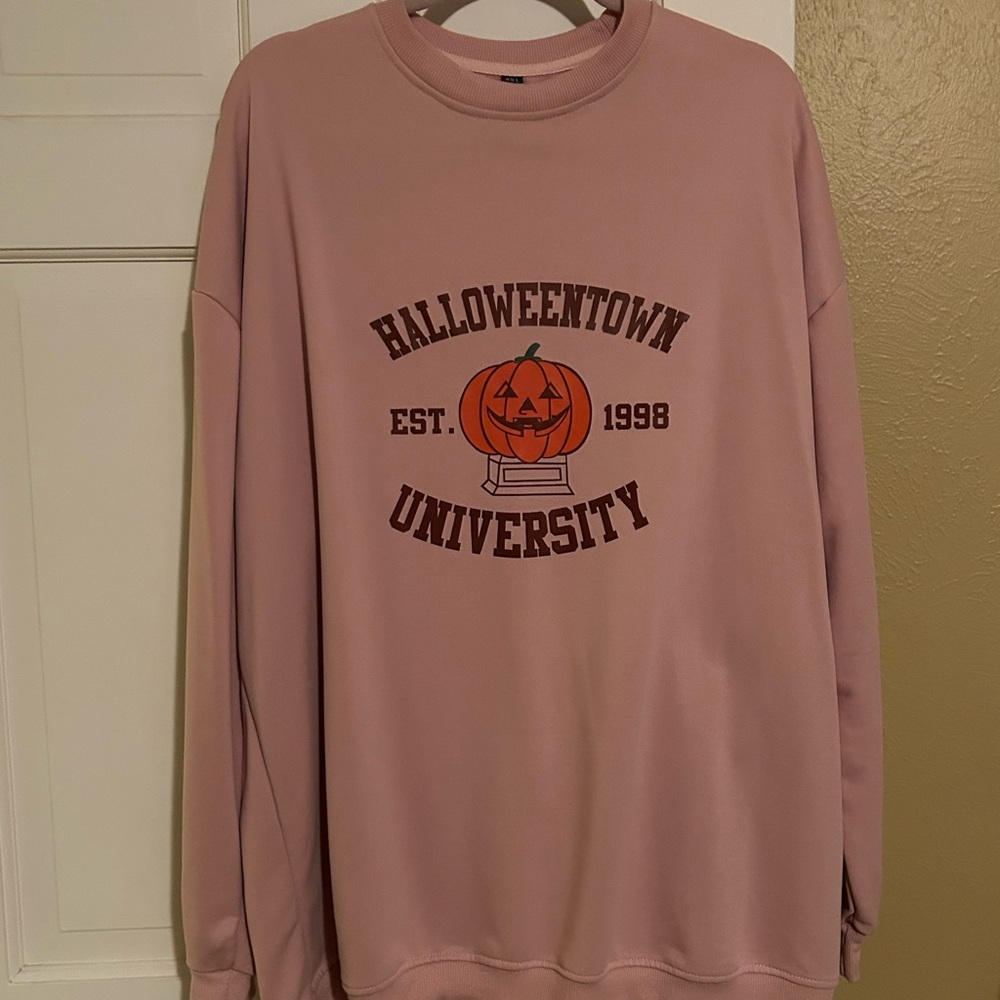 Disney Pink Halloweentown University Sweatshirt